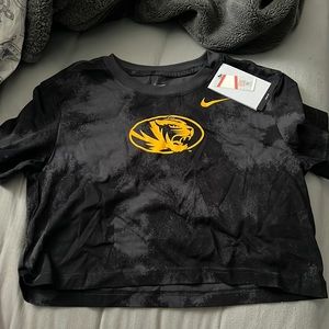 Brand new Nike Mizzou crop top
